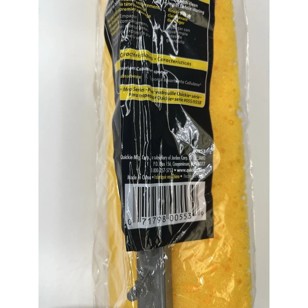Quickie Professional Jumbo Roller Mop Head Refill Type P Model Fits #055 #055B
